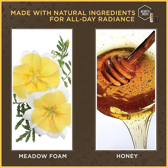 Burt's Bees Goodness Glows Liquid Makeup, Pecan - 1.0 Ounce-Velvo Beauty