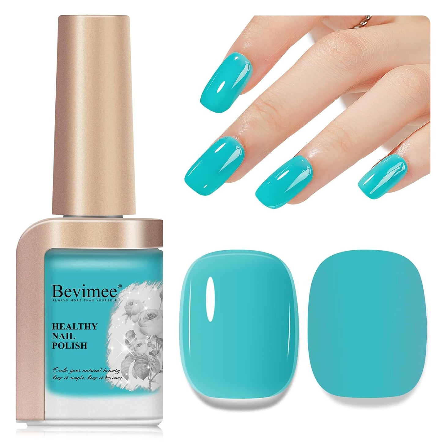 Quick Dry Nail Polish, Pastel Green Nail Lacquer Regular Fast Dry Fingernail Polish Bulk Non Gel Long-Lasting DIY Salon Gift For Women-Velvo Beauty