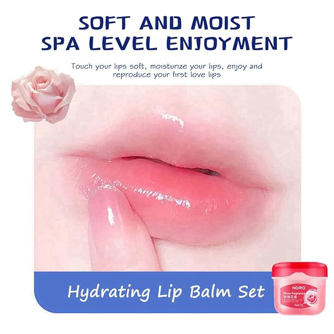 Lip Moisturizer Lip Balm, 6-Pack Lip Balm Hydrating, Lip Hydration Lip Care Products, Lipbalm For Dry Lips, Lip Sleeping Mask Tinted Lip Balm Set, Lip Mask Overnight Nourishing Cracked Lips-Velvo Beauty