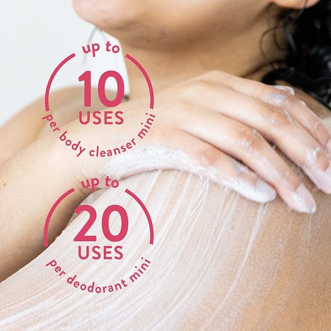 Ethique Body Care Gift Set - Cleanser, Polish & Deodorant, Gifts for women - Plastic-Free, Vegan, Cruelty-Free, Eco-Friendly, 3 Travel Bars 1.59 oz (Pack of 1)-Velvo Beauty