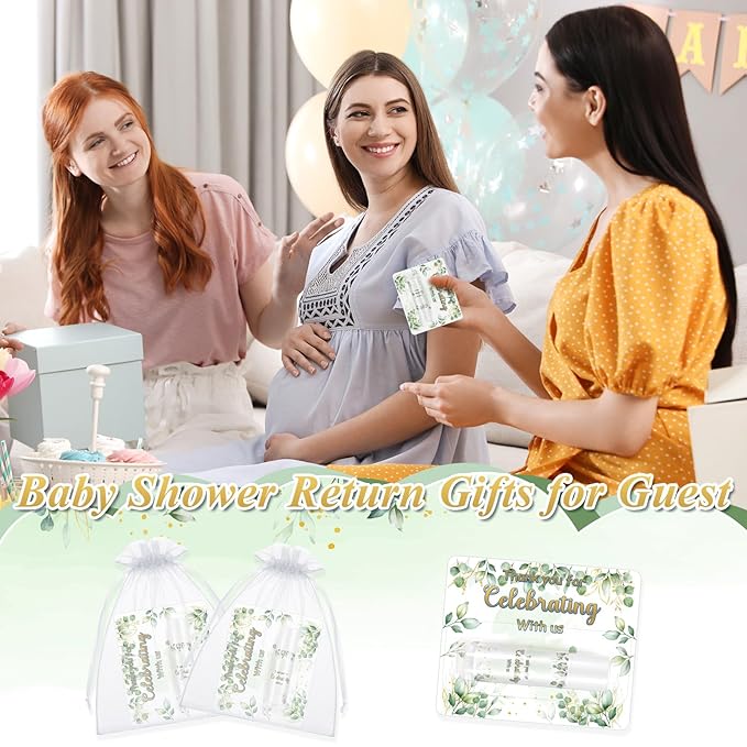 24 Set Thank You Gift Lip Balm Bulk Baby Shower Party Gifts Favors Lip Balms for Guests Bridal Shower Favor Girls Boys Gender Reveal Favors Souvenirs Party Supplies Thank You Gifts for Wedding-Velvo Beauty