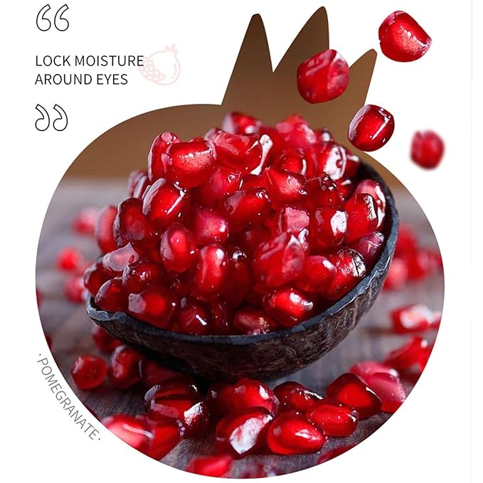 Pomegranate Eye Cream, Under Eye Cream For Dark Circles, Dark Circle Eye Cream For Puffiness And Bags, Anti Aging Eye Cream For Reduce Fine Lines & Wrinkles-Velvo Beauty