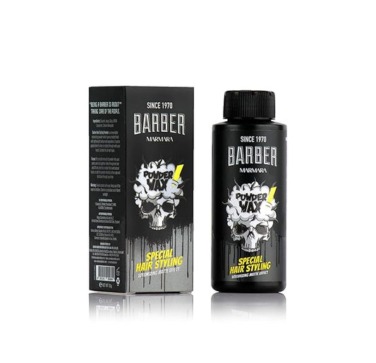 BARBER MARMARA Styling Powder with Matt Effect - Hair Powder for Women & Men, Modeling Powder for a Matte Look-Velvo Beauty