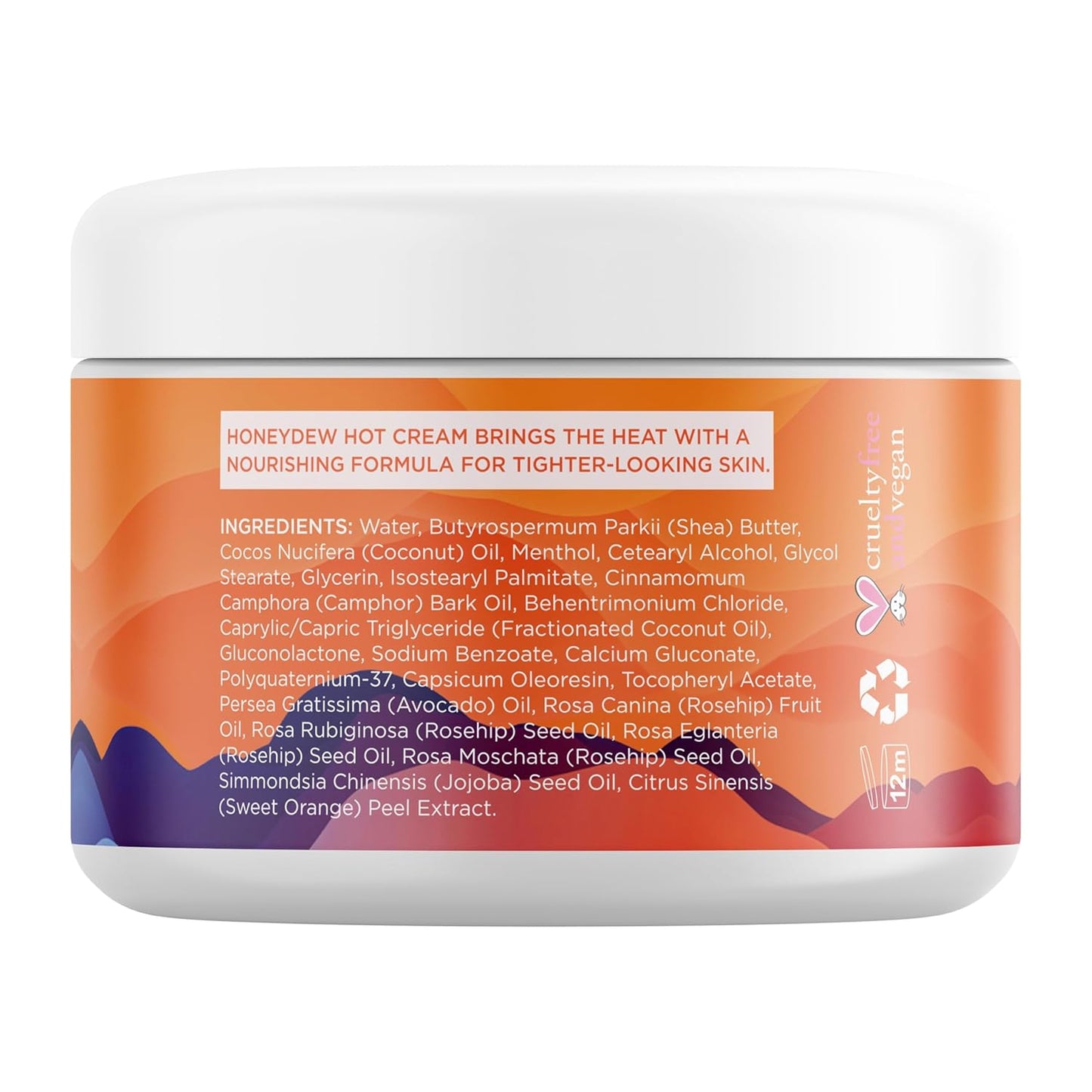 Hot Firming Lotion Sweat Enhancer - Skin Tightening Cream for Stomach Fat and Cellulite - Sweat Cream for Better Workout Results - Long Lasting Moisturizing Pre and Post Workout Massage Lotion-Velvo Beauty