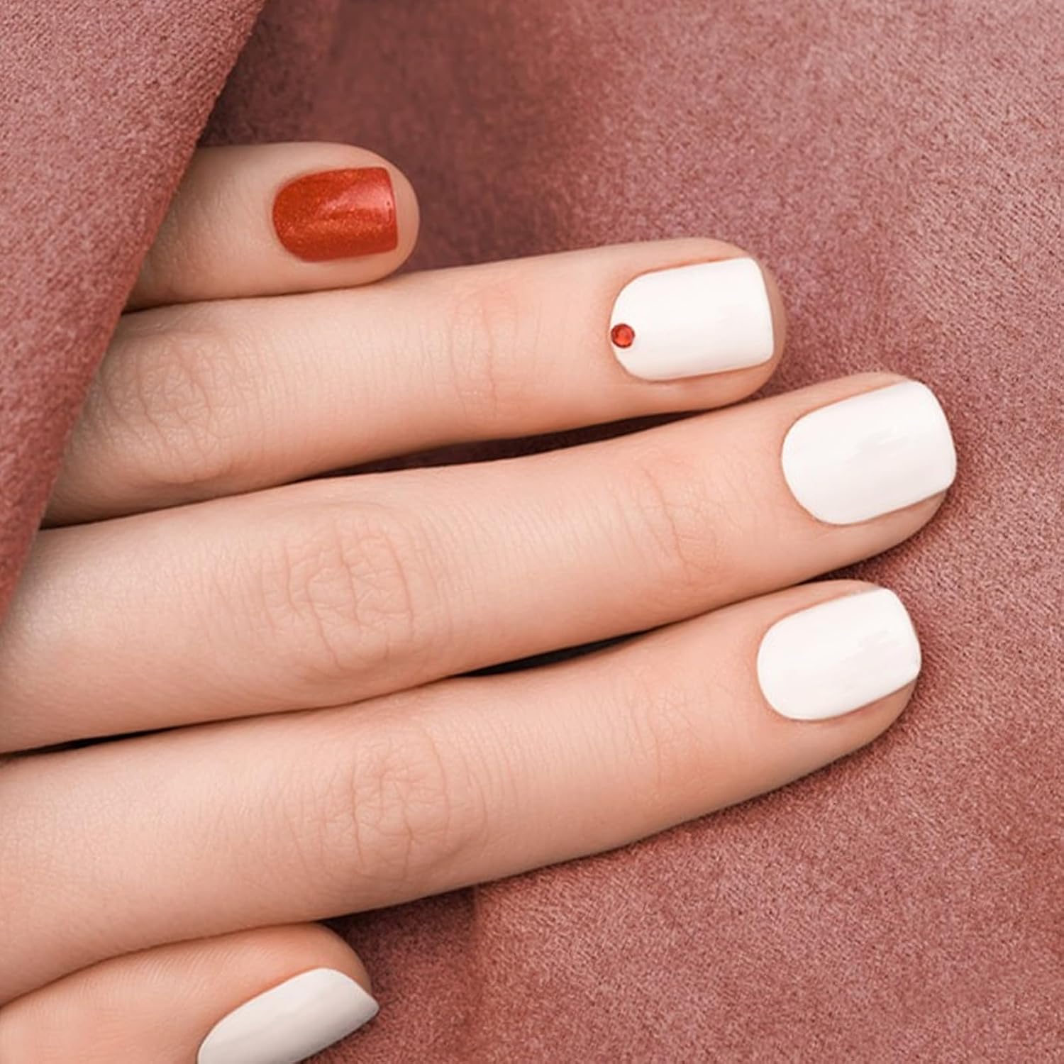 Major Dijit Quick Dry Nail Polish Ghost White Summer Nail Lacquer for Nail Art Regular Nail Polish 0.41 fl oz.-Velvo Beauty