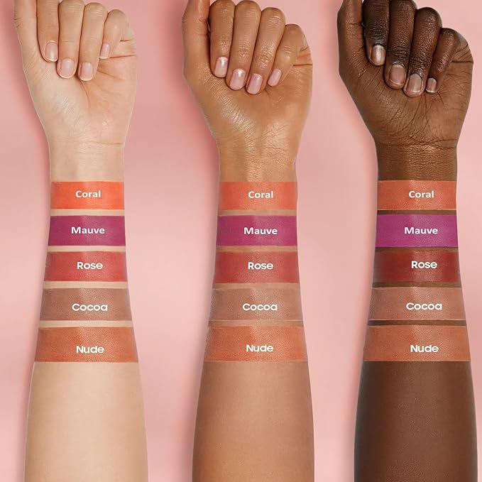 OETUIOW Lip Stain Long Lasting & Waterproof Lip Liner, Non-Stick Cup Highly Pigmented Natural Finish, Lip Gloss for All-Day Color Hold (Cocoa)-Velvo Beauty