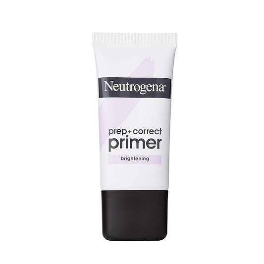 Neutrogena Prep + Correct Primer for Brightening Skin, Illuminating Makeup Primer with Seaweed Extract to Help Brighten Skin & Minimize Pores, 1.0 oz-Velvo Beauty