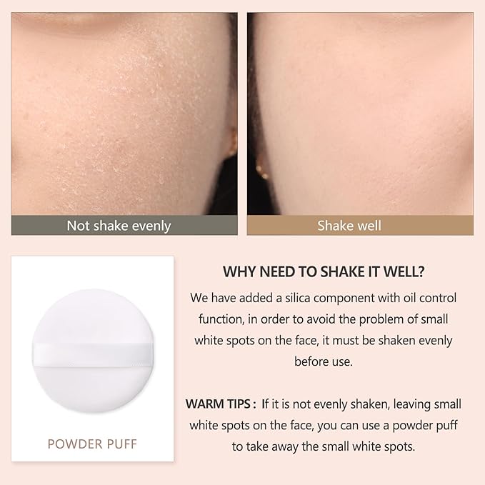 Long Lasting Makeup Setting Spray Kit - 3.38 Fl oz Super Matte Finish Setting Mist Lightweight Face Make up Fixer for Oily Skin + 1PC Sponge Puff + 1PC Powder Puff-Velvo Beauty