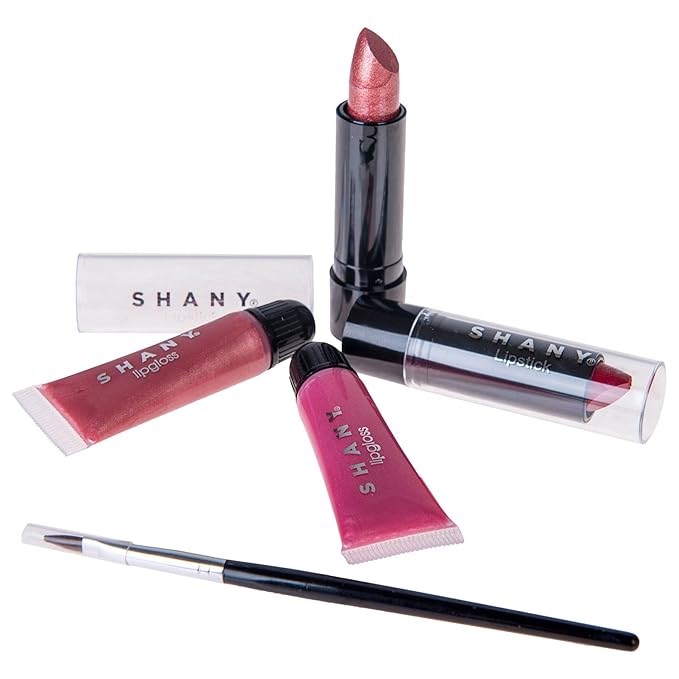 SHANY Carry All Trunk Makeup Train Case with Re-usable Aluminum Makeup Storage Case. Non Toxic Color Make up Set with Eye palettes, Blushes,Makeup Powders, Manicure, Pedicure and Makeup Brushes.-Velvo Beauty