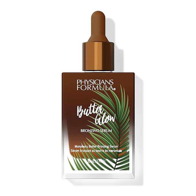 Physicians Formula Butter Glow Bronzing Serum, Innovative & Nourishing Skincare Bronzing Drops for Radiant, Natural Sunkissed Complexion - Sunkissed Glow-Velvo Beauty