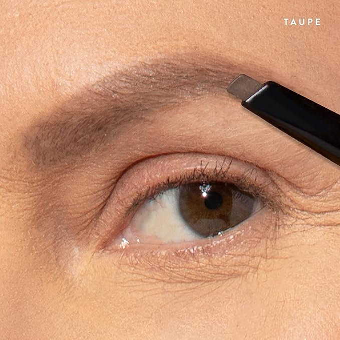 LAURA GELLER NEW YORK Sculpt-n-Stay Waterproof Brow Pencil & Gel- Taupe-Velvo Beauty