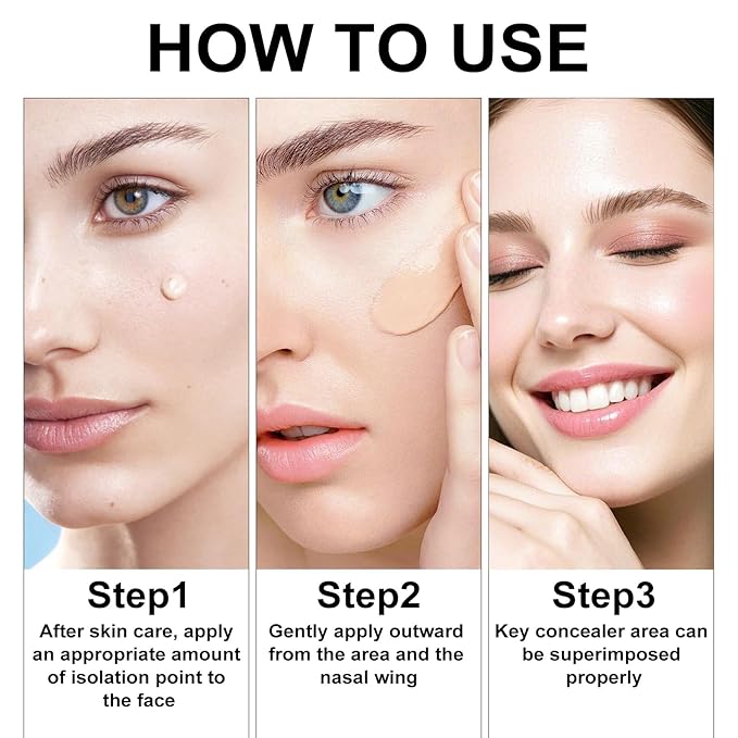 CC Cream, CC Cream Self Adjusting for Mature Skin, Color Corrector & Lightweight, Satin Skin, Suitable for All Skin Types, 1 Fl Oz (Natural)-Velvo Beauty