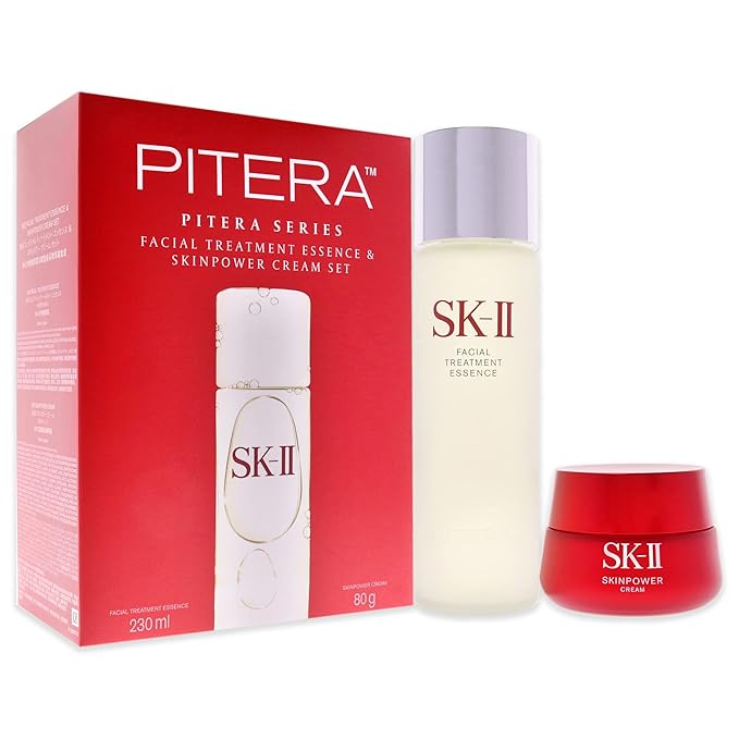 SK-II Facial Treatment Essence And Skinpower Cream Set Unisex 2 Pc-Velvo Beauty