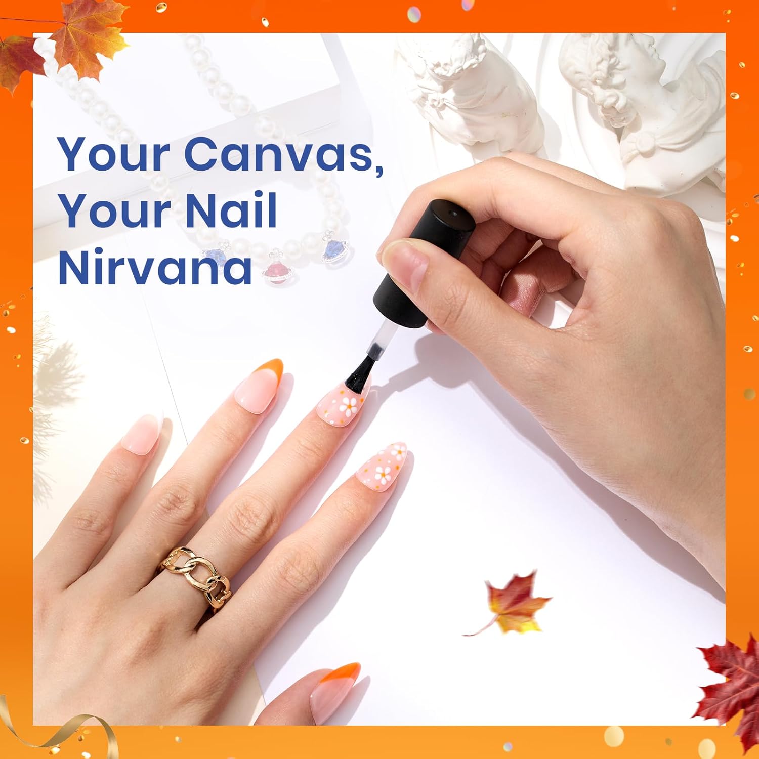 Beetles Gel Nail Extension Kit Almond Shape, Easy 9 in 1 Glue Uv Led Set Etch X Nail Tips Short Almond Half Matte Tips, Gift for Women & Girls, 504 pcs-Velvo Beauty