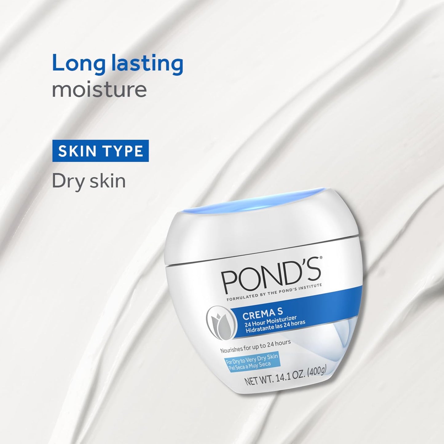 POND'S Nourishing Moisturizing Cream, Crema S 1.75 oz-Velvo Beauty
