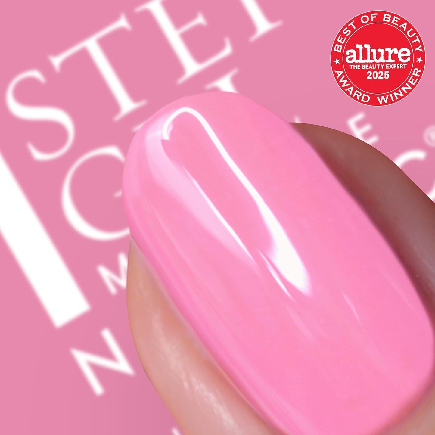 Nails Inc It's Topless Gel-Like Nail Polish, 4-in-1 Base Coat, Treatment, Color & Top Coat, Long Lasting, Strong, Chip Free Nails, Glossy Salon Quality Manicure, Air Dry Nail Polish, Miley, 0.47 Fl Oz-Velvo Beauty