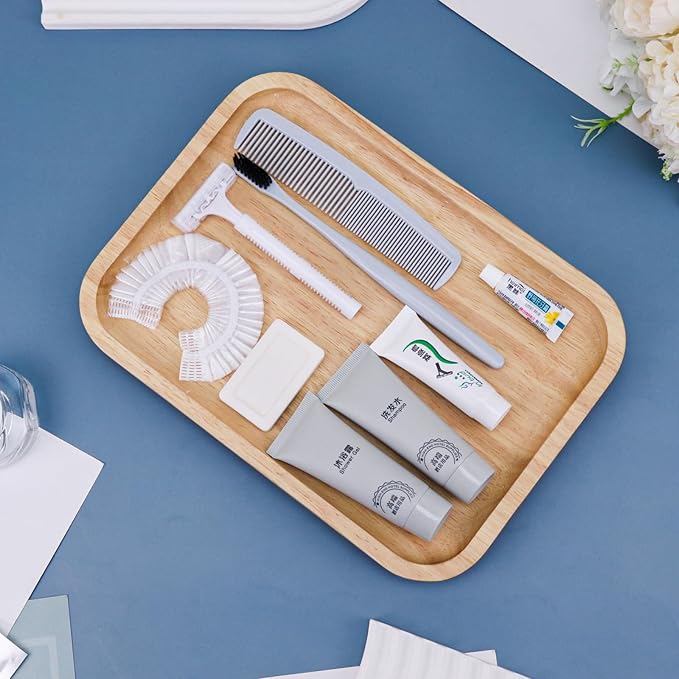 Hygiene Kit, Hygiene Kit Bulk, Individually Packed,The Travel Hygiene Kit Is Fully Equipped, Convenient For Personal Washing, Convenience Kits Suitable For Hotel, Home, Camping, Travel ( Pack-12)-Velvo Beauty