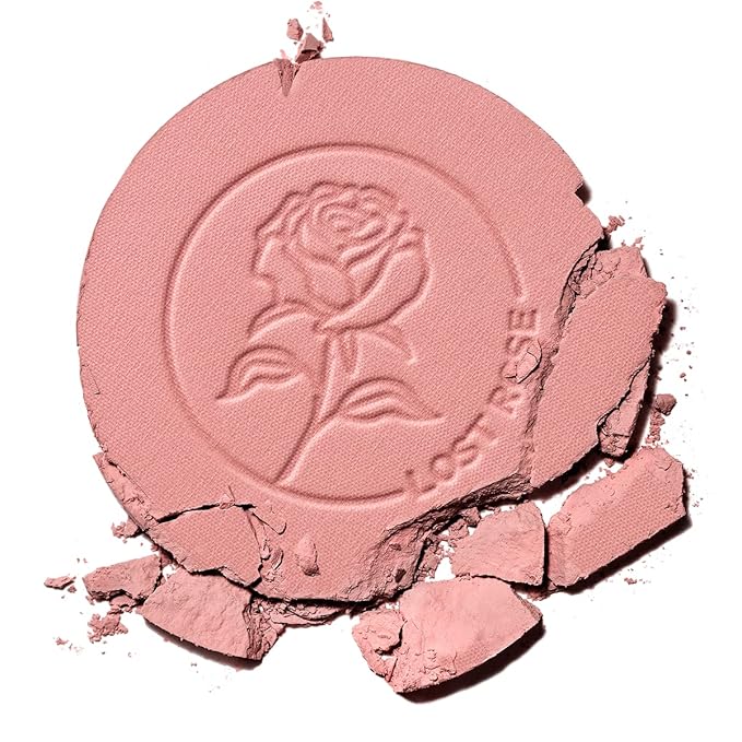 Face Blush, Powder Blush Makeup, Longlasting Highly Pigmented Face makeup, Smooth, Vegan & Cruelty Free, 1 Count, 04 LOST ROSE-Velvo Beauty