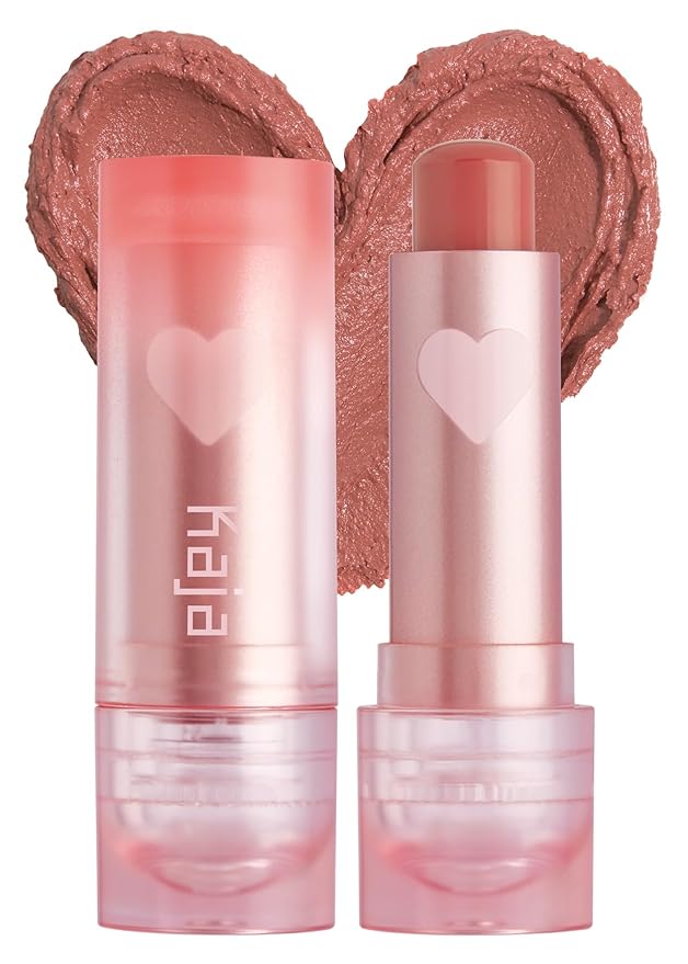 Kaja Love Blur Lip Balm - 02 Sweet Bestie | Soft & Comfort Semi-Matte Blurring Daily Color Lip Balm | Shea Butter, Avocado Oil, Citrus Unshiu Peel Extract, Vitamin E Infused| 4g / 0.14oz.-Velvo Beauty