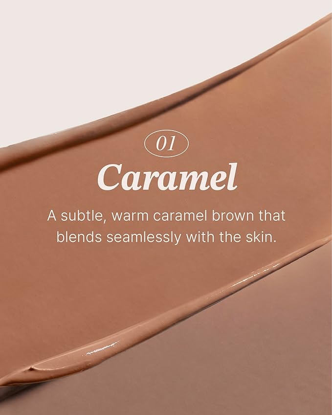 Glint Sheer Bronzer Stick (Caramel, 0.24oz) - Creamy Buildable, Blendable Formula for Natural Contour, Long-Lasting, Smooth, Versatile Use. Korean Makeup. Nose, Face, Cheeks.-Velvo Beauty