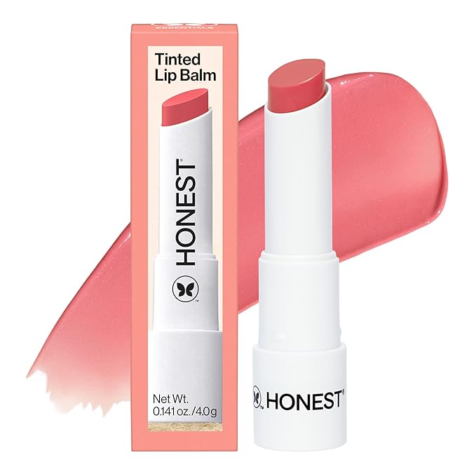 Honest Beauty Tinted Lip Balm | Antioxidant-rich Acai Extracts + Avocado Oil | EWG Certified, Vegan, Cruelty Free | Summer Melon-Velvo Beauty