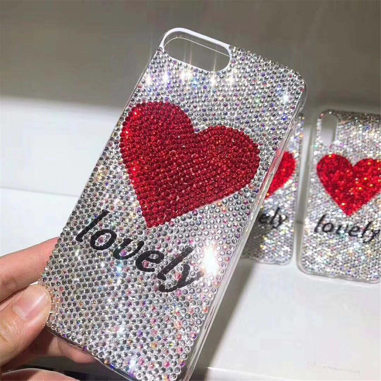 4500 Pcs SS6 2mm AB Flatback Rhinestones for Nails Art Crafts Glitter Round Shine Gems Crystals DIY Clothes Shoes （Light RoseRed AB）-Velvo Beauty