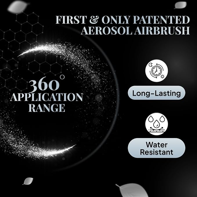 ERA Rayz spray on bronzer (3 By The Sea, 1.5 oz) - airbrush makeup, everyday, buildable, professional aerobrush cosmetics by Era Beauty-Velvo Beauty