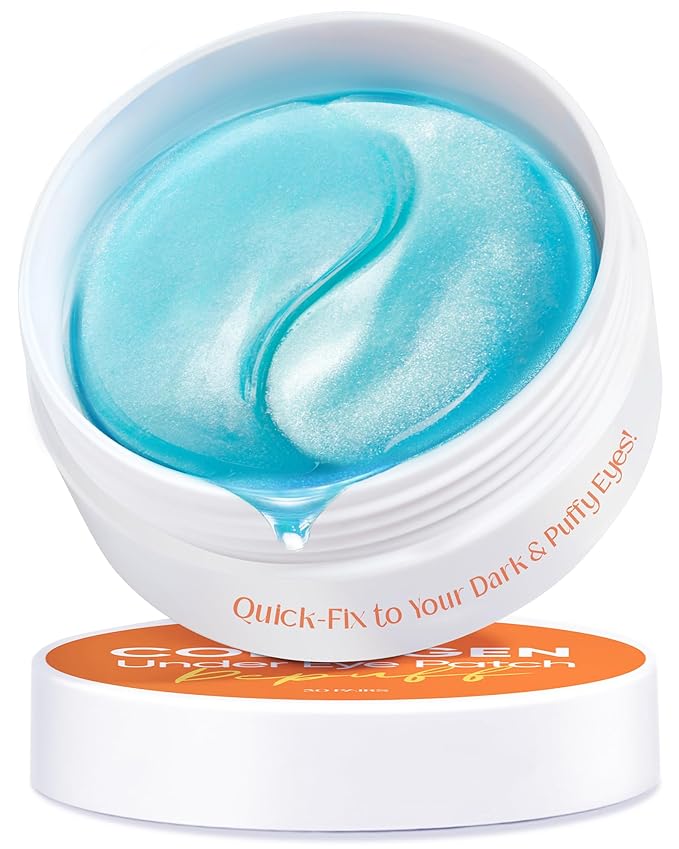 Under Eye Patches for Anti-Aging: 30 Pairs Retinol Collagen Gel Eye Pads - Reduces Wrinkles, Dark Circles, Eye Bags & Puffiness, Fine Lines Smoothing Treatment & Hydrating Eye Mask for Women-Velvo Beauty