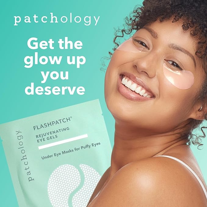 Patchology Under Eye Gel Patches – Natural Eye Masks for Puffy Eyes, Dark Circles & Eye Bags, Soothing Skincare Treatment for All Skin Types, Beauty & Personal Care Essentials (5 Pairs)-Velvo Beauty
