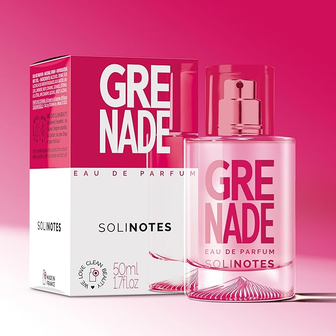 SOLINOTES Pomegranate Perfume for Women - Eau De Parfum | Delicate Floral and Soothing Scent - Made in France - Vegan - 1.7 fl.oz-Velvo Beauty