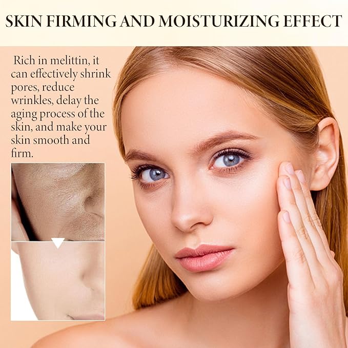 Bee Venom SkinCare Set, Includes New Zealand Bee Venom Face Lotion, Bee Venom Essence, Bee Venom Face Cream, Bee Venom Eye Cream, Anti-Wrinkle, Hydrating & Firming, Plant-Based Formula-Velvo Beauty