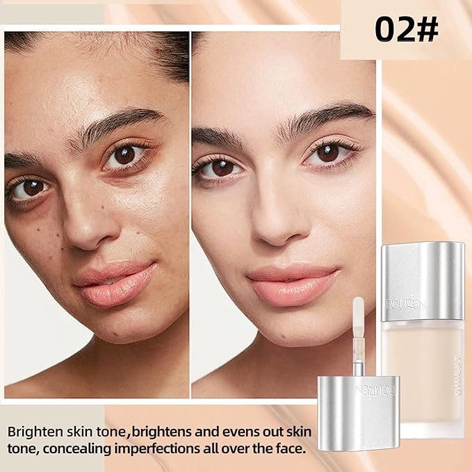 AKARY Moisturizing Precision Concealer, Lightweight & Breathable Cover-up Cream Moist Concealer, Cover Dark Circles Multi-Use Camouflage Cream, Creamy Texture Full Coverage Conceals(02#Skin Tone)-Velvo Beauty