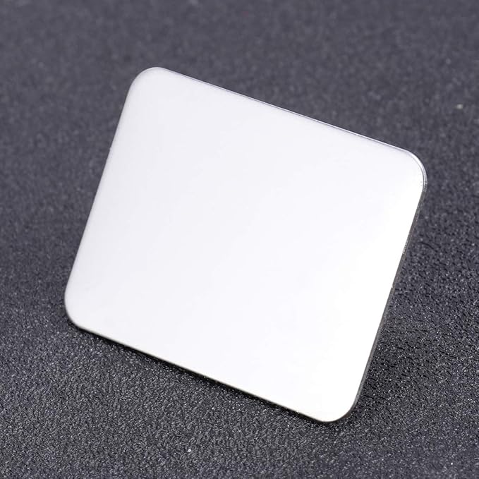 Minkissy Makeup Plate, Mini Nail Art Cosmetic Ring Palette Stainless Steel Foundation Mixing Palette with Spatula Tool-Velvo Beauty