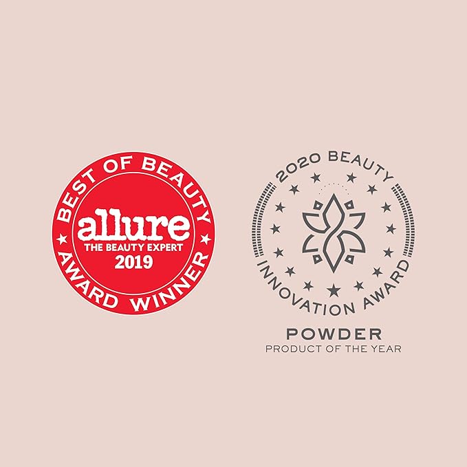 Jouer Soft Focus Hydrate & Setting Powder - Pressed Powder with Matte Finish - Blurring Powder for Fine Lines and Pores - Set Face Makeup Foundation or Concealer - Dark-Velvo Beauty