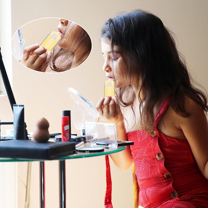 12 Pieces 15g Clear Plastic Deodorant Containers,Empty 1/2 oz Travel Lip Balm Tubes,Refillable Twist-UP Solid Perfume Tubes,Lipstick Tubes for DIY-Velvo Beauty