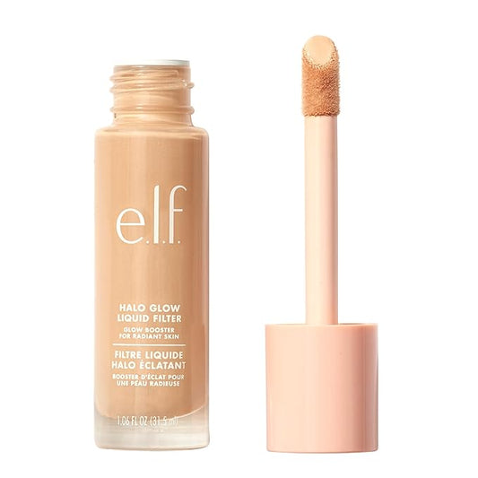 e.l.f. Halo Glow Liquid Filter, Complexion Booster For A Glowing, Soft-Focus Look, Infused With Hyaluronic Acid, Vegan & Cruelty-Free, 2 Fair/Light-Velvo Beauty