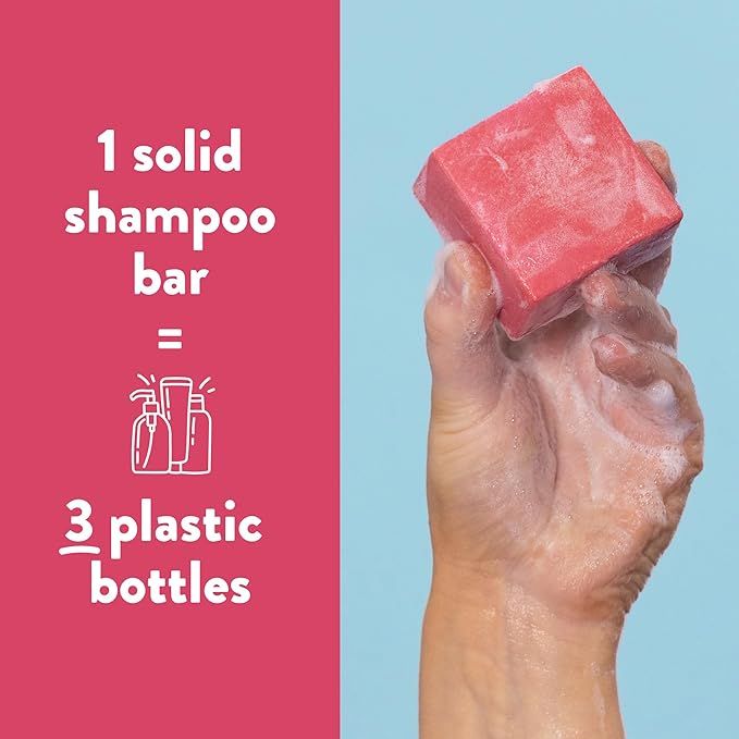 Ethique Rice Shampoo Bar for Dry and Damaged Hair - Sorbet |Paraben Free, Sulfate Free, Vegan, Cruely Free, 3.88 oz-Velvo Beauty