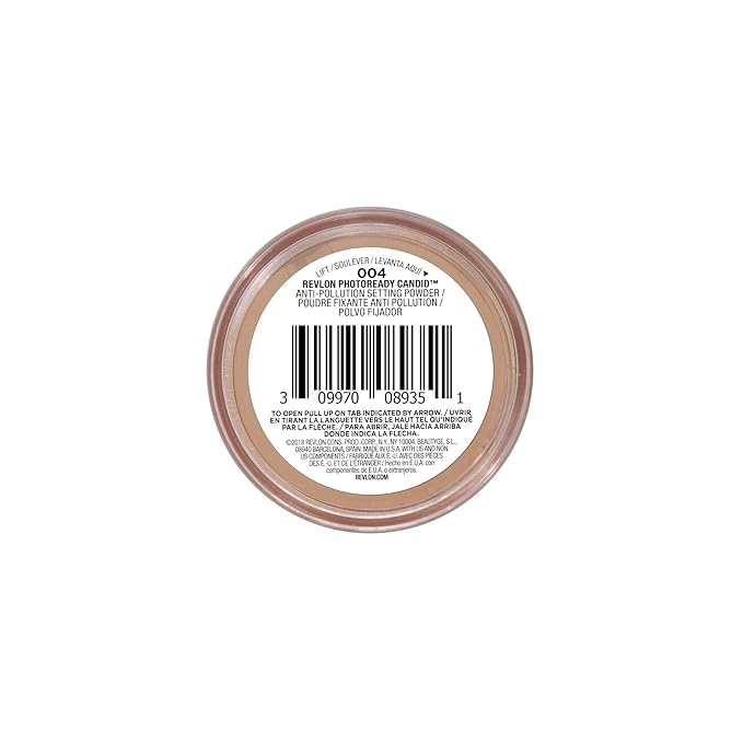 Revlon PhotoReady Candid Setting Powder, with Anti-Pollution, Antioxidant Ingredients, without Parabens, Pthalates and Fragrances; Shade 003 .34 Fluid Oz-Velvo Beauty