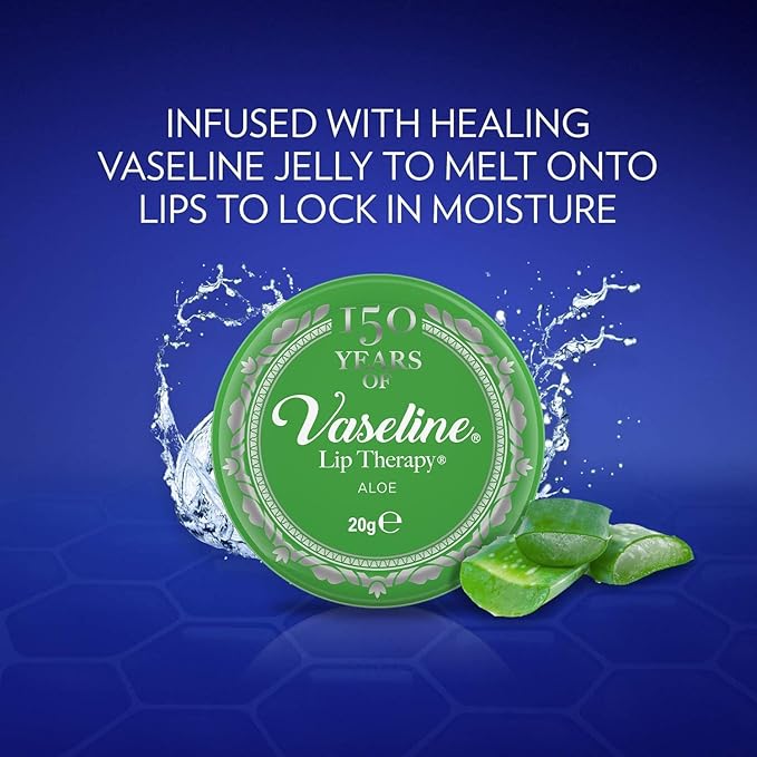 12 x Vaseline Lip Therapy Aloe Vera 20g-Velvo Beauty