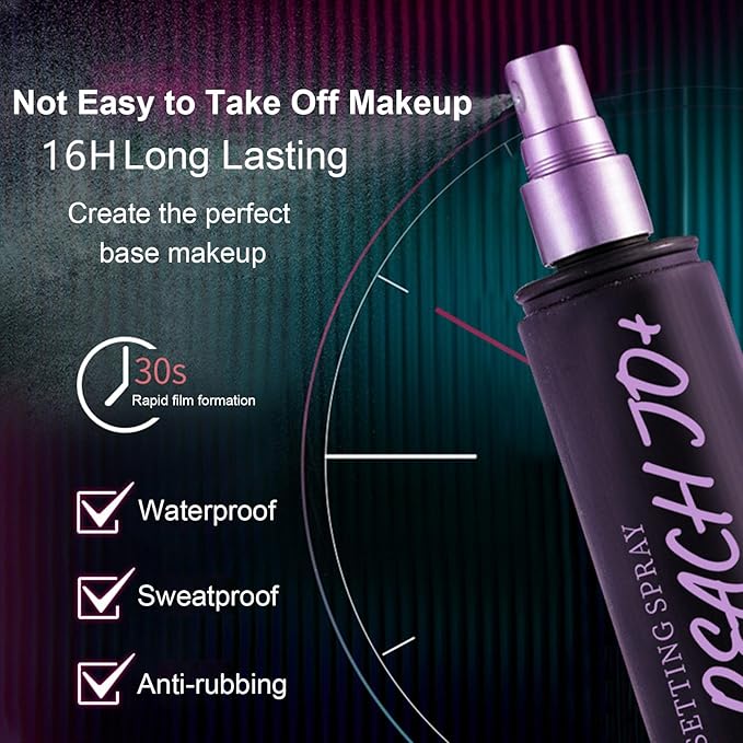 Matte Setting Spray, Makeup Setting Spray for Face, 16 Hour Long Lasting Waterproof Setting Spray, Oil Control, Lightweight, Hydrating Setting Spray with Ultra Fine Setting Mist-Velvo Beauty