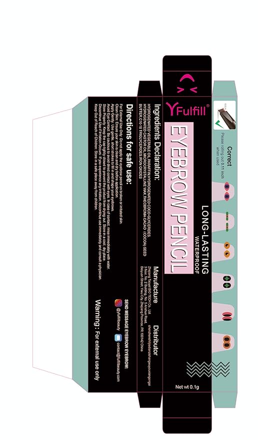 Black Eyebrow Pencil - Women's Waterproof Brow Pencils-Velvo Beauty