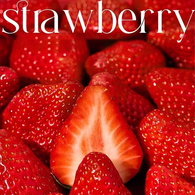 Hydrating Jelly Balm,Tinted Moisturizing Lip Balm For Dry Lips,Instantly Hydrate Lips Conditioning & Nourishing Lip Care Lip Moisturizer Fruit Lip Oil Lip Shine Jelly Lipstick(Strawberry)-Velvo Beauty