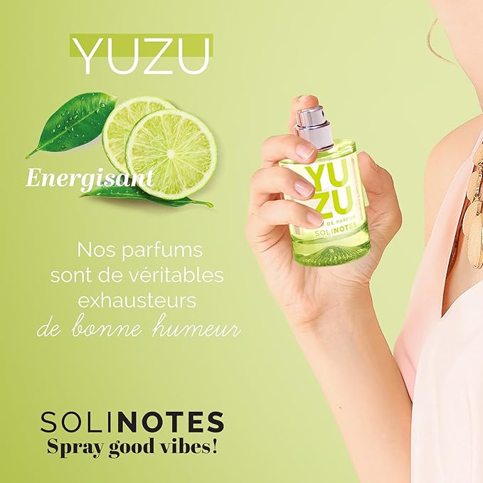 SOLINOTES Yuzu Perfume for Women - Eau De Parfum | Delicate Floral and Soothing Scent - Made in France - Vegan - 1.7 fl.oz-Velvo Beauty
