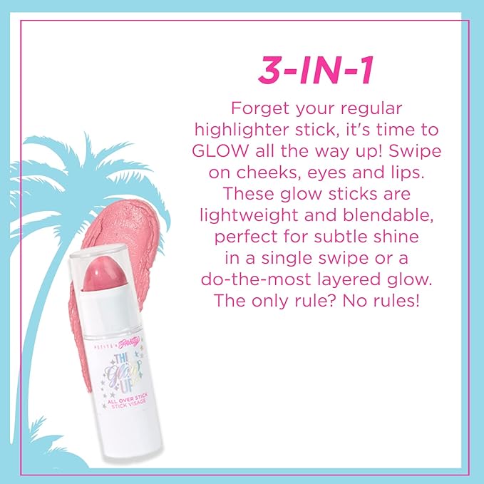 Petite 'n Pretty Makeup Set for Kids (Dream in Pink) - Makeup for Tweens & Teens - Featherlight Clear Mascara and Brow Gel, Multi Stick for Eyes & Cheeks, Lip Balm, Made in the USA-Velvo Beauty