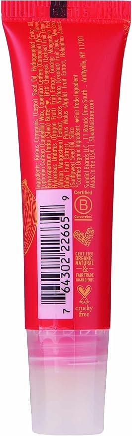 Shea Moisture Fruit Fusion Coconut Water Butter Lip Balm Care for Unisex, 0.5 Ounce-Velvo Beauty