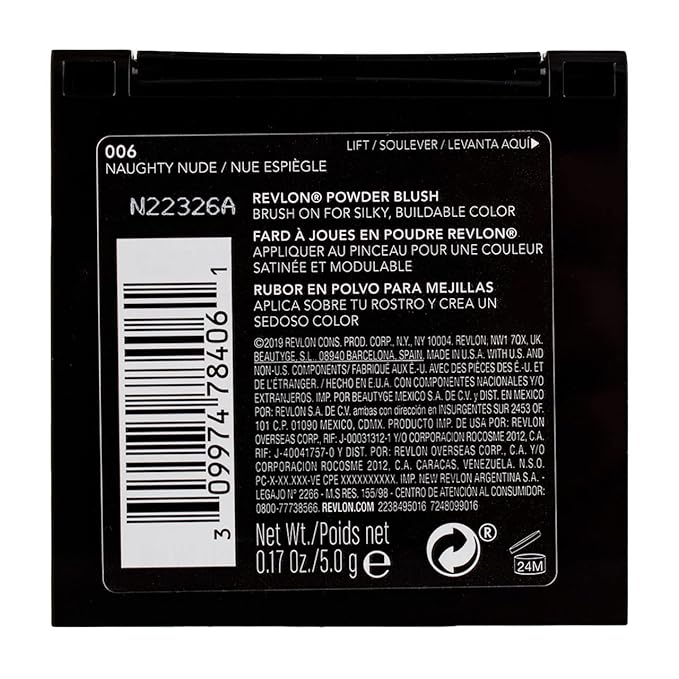 Revlon Naughty Nude Powder Smooth Blush - 2 per case.-Velvo Beauty