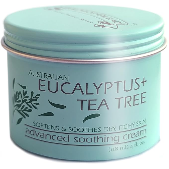 BALM OF GILEAD Foot Cream with Tea Tree and Eucalyptus – Intensive Moisturizing Cream for Dry, Cracked Heels and Feet – Refreshing Body and Skin Care Balm-Velvo Beauty