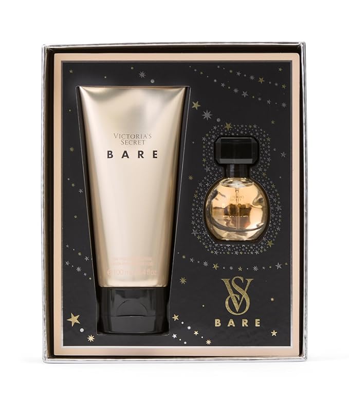 Victoria's Secret Bare Mini Fragrance Duo Gift Set, Eau de Parfum & Travel Lotion-Velvo Beauty