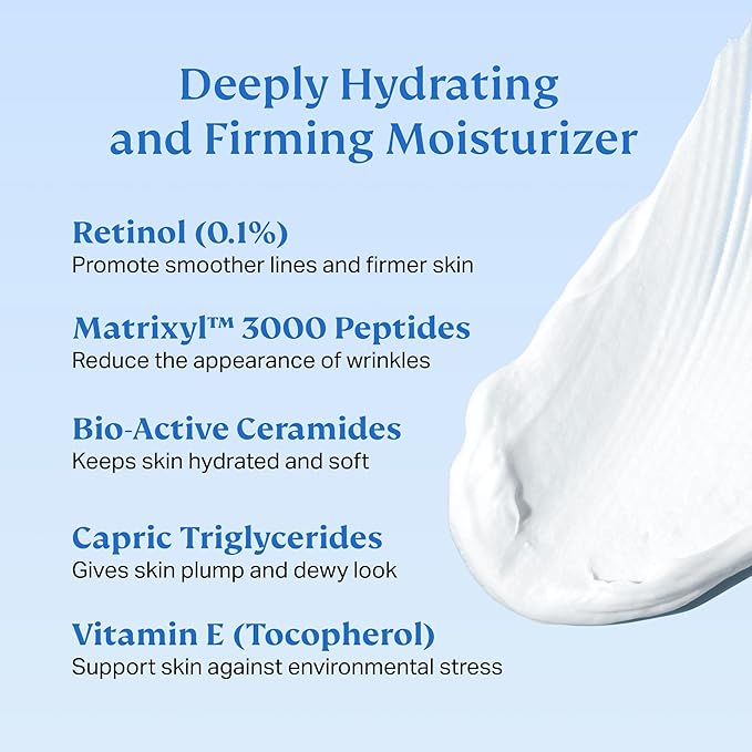 HYDRONOVA Anti-Aging Moisturizer Face Cream and Tighten and Lift Neck Cream - Facial Moisturizer for Women - Skin-Firming Wrinkle Formula with Retinol - PM Moisturizer for Face, Neck and Décolleté-Velvo Beauty