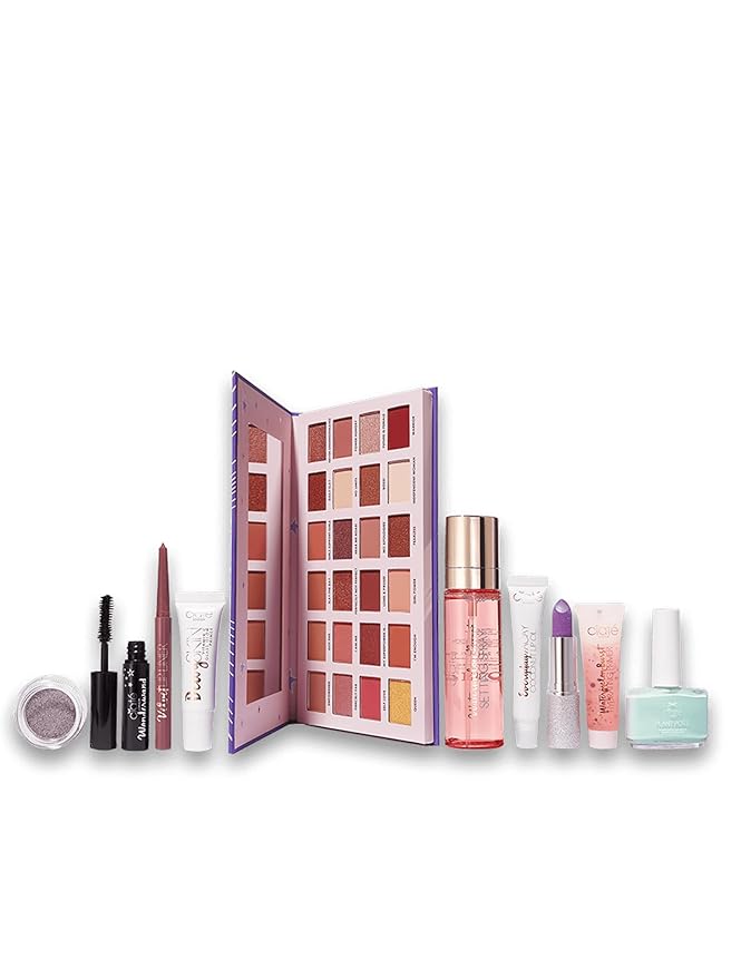 Ciaté London Superpower Collection 10 Piece Makeup Gift Set, Contains Eye, Lip, Complexion & Nail Bestsellers, in a Festive Giftable Box-Velvo Beauty